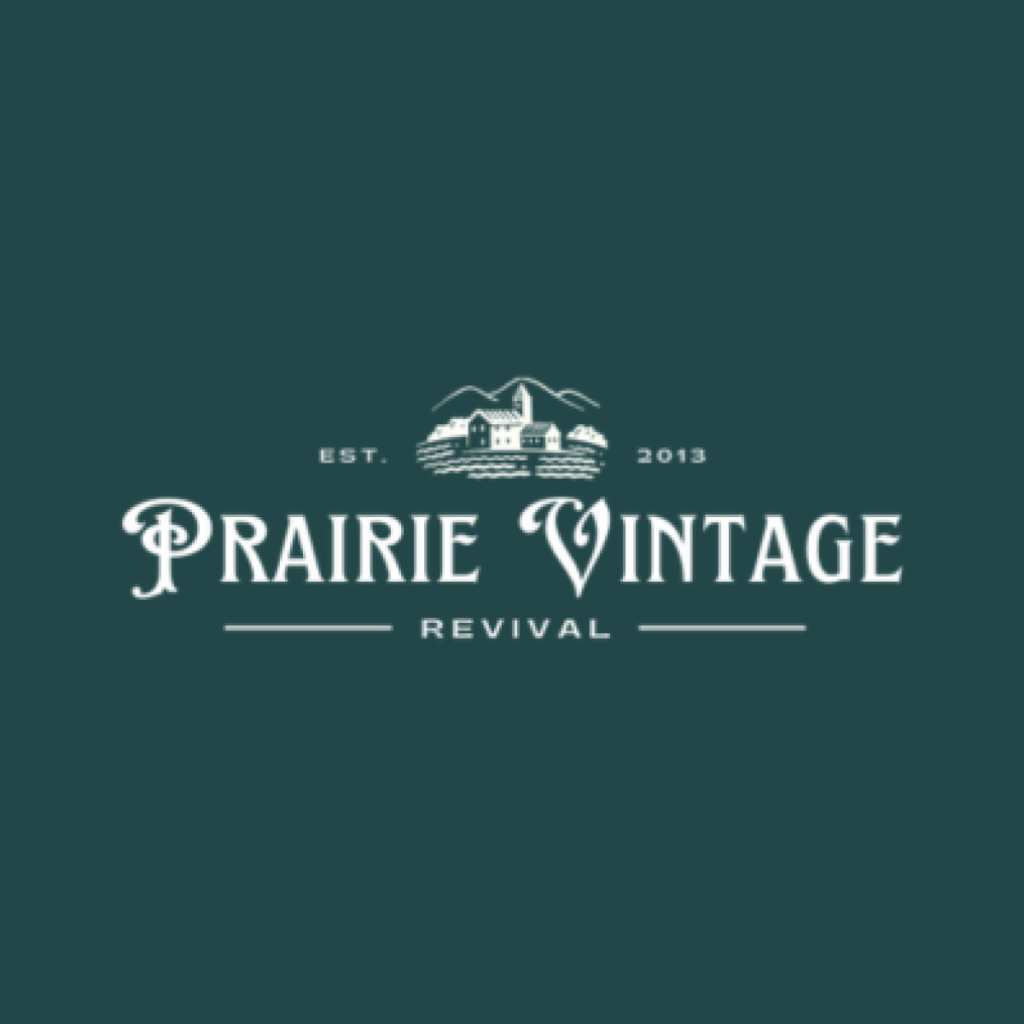 Prairie Vintage Revival Brand logo variation