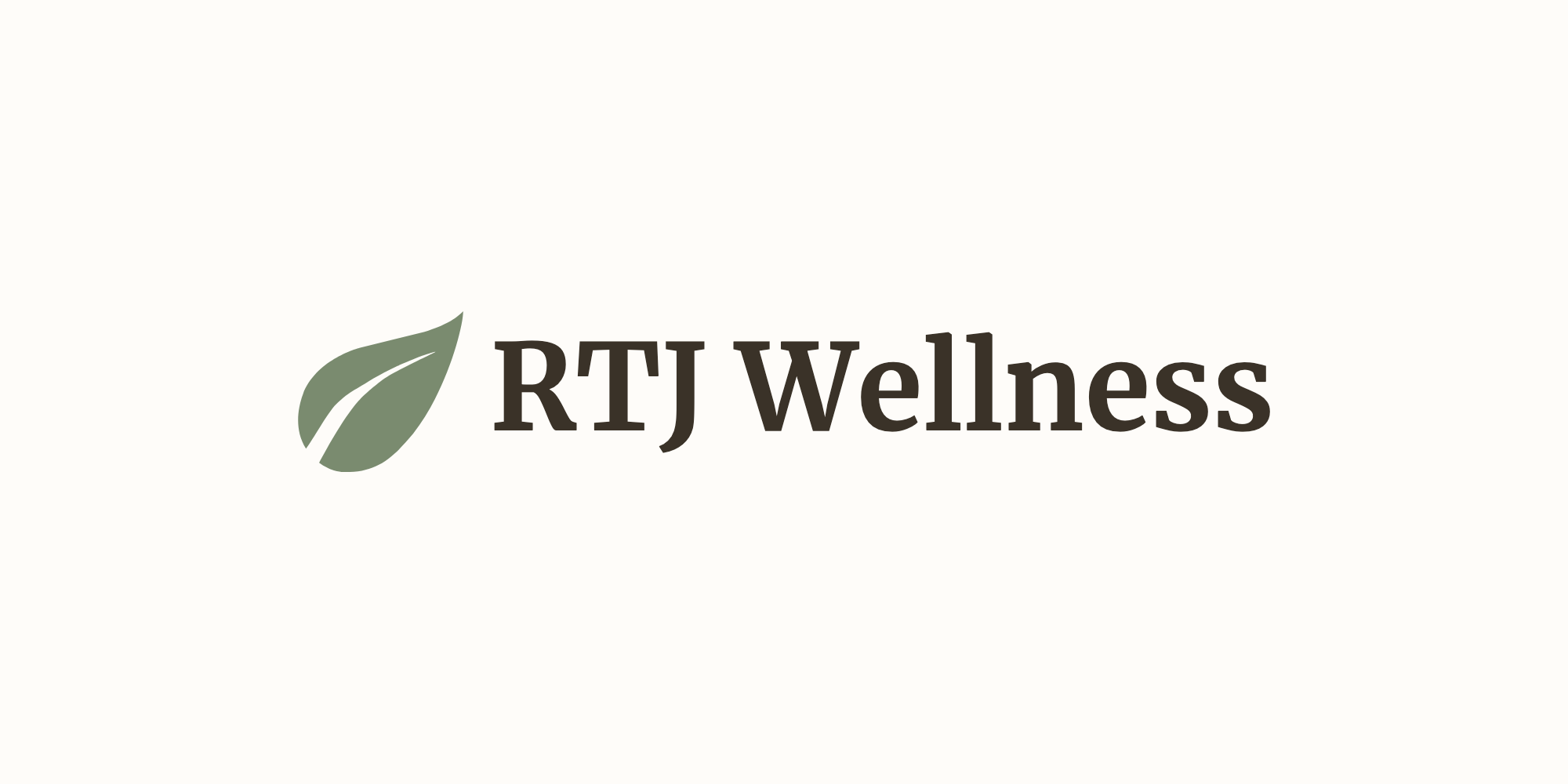 RTJ Wellness Brand Refresh logo