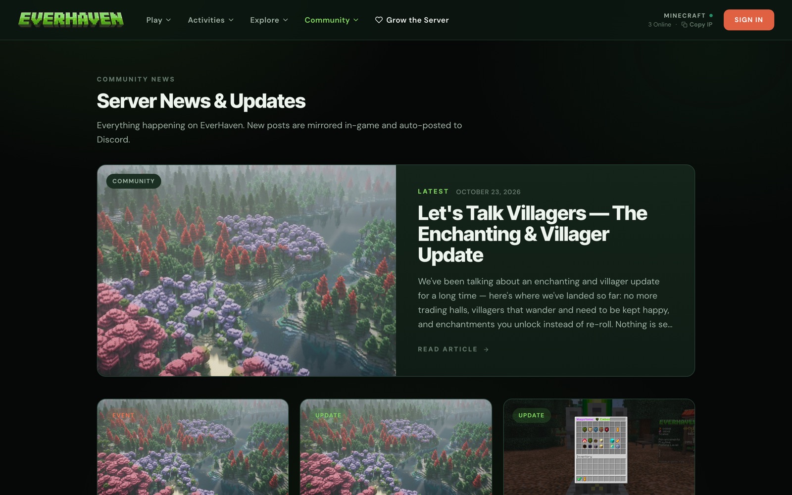 EverHaven screenshot
